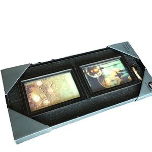 Beautiful new wooden picture frame for 2 pictures